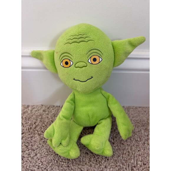 Star Wars Grogu Plush Toy 9" Green Alien Doll By Galerie Soft Cuddly Collectible - Picture 3 of 6